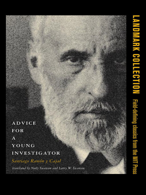 Title details for Advice for a Young Investigator by Santiago Ramon Y Cajal - Available
